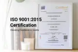 Main image of news article "ISO 9001:2015 Certification"